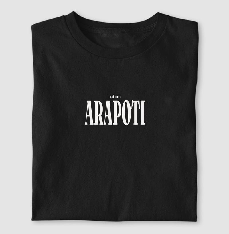 Camiseta Tipografia de Arapoti