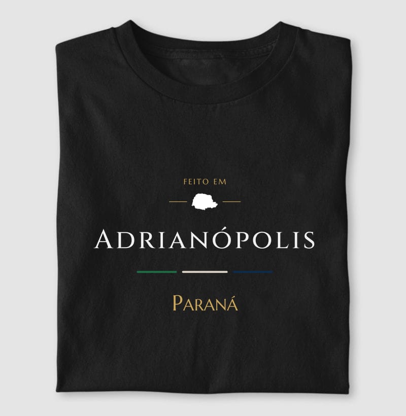 Camiseta Feito em de Adrianópolis