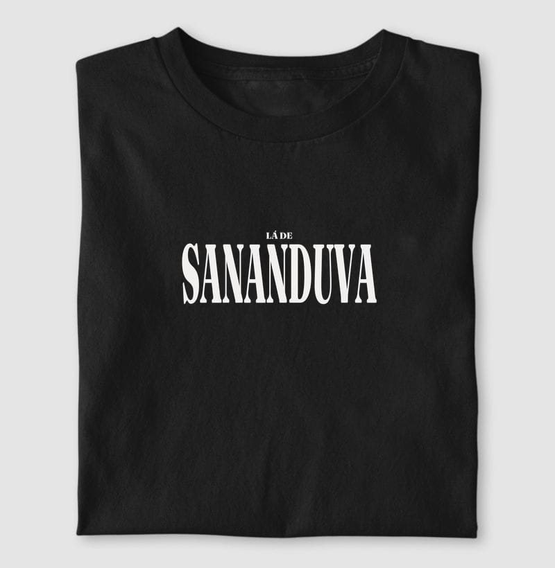 Camiseta Tipografia de Sananduva