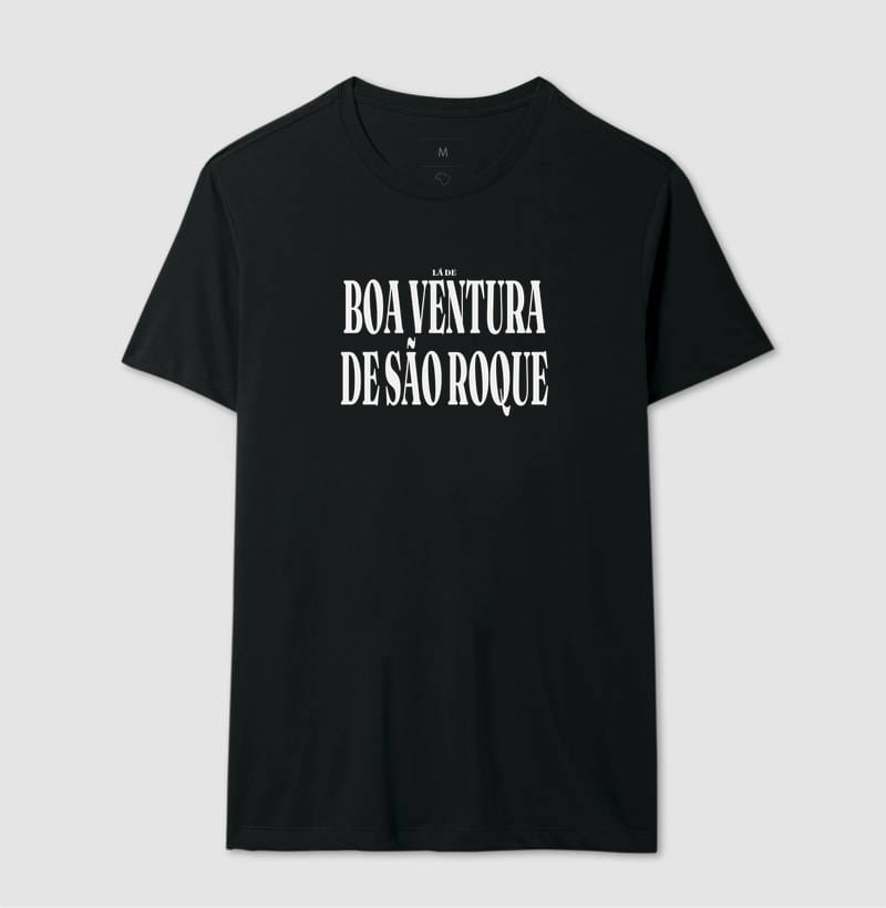 Camiseta Tipografia de Boa Ventura de São Roque