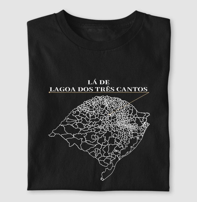 Camiseta Ponto de Origem de Lagoa dos Três Cantos