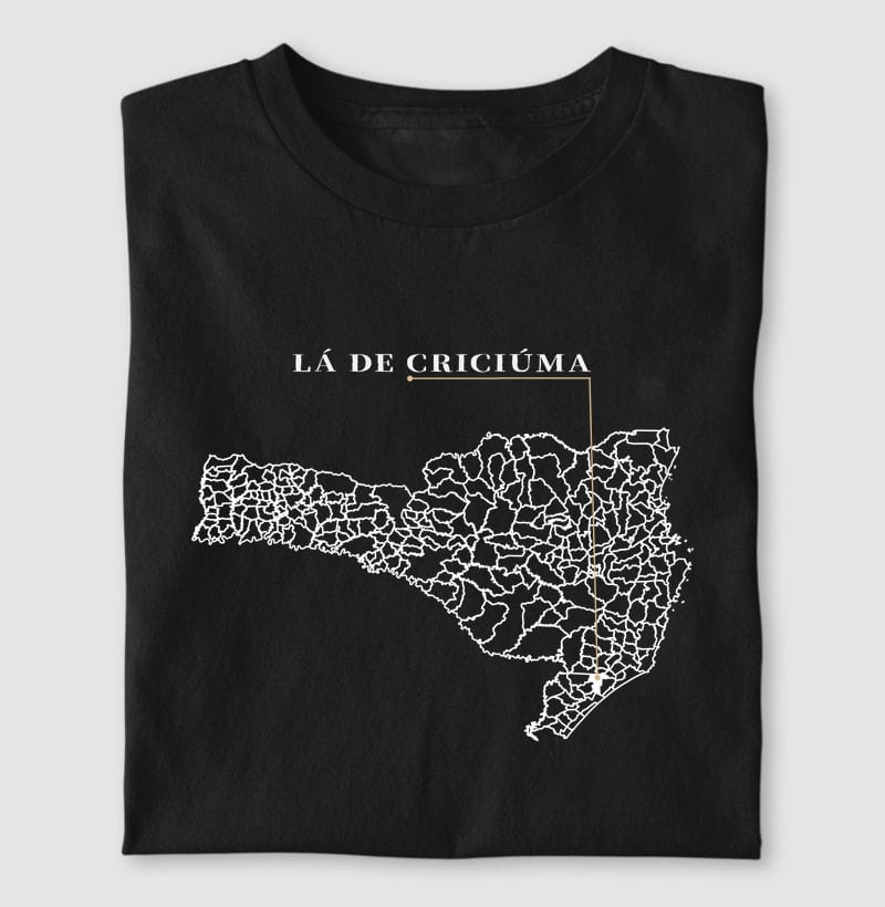 Camiseta Ponto de Origem de Criciúma