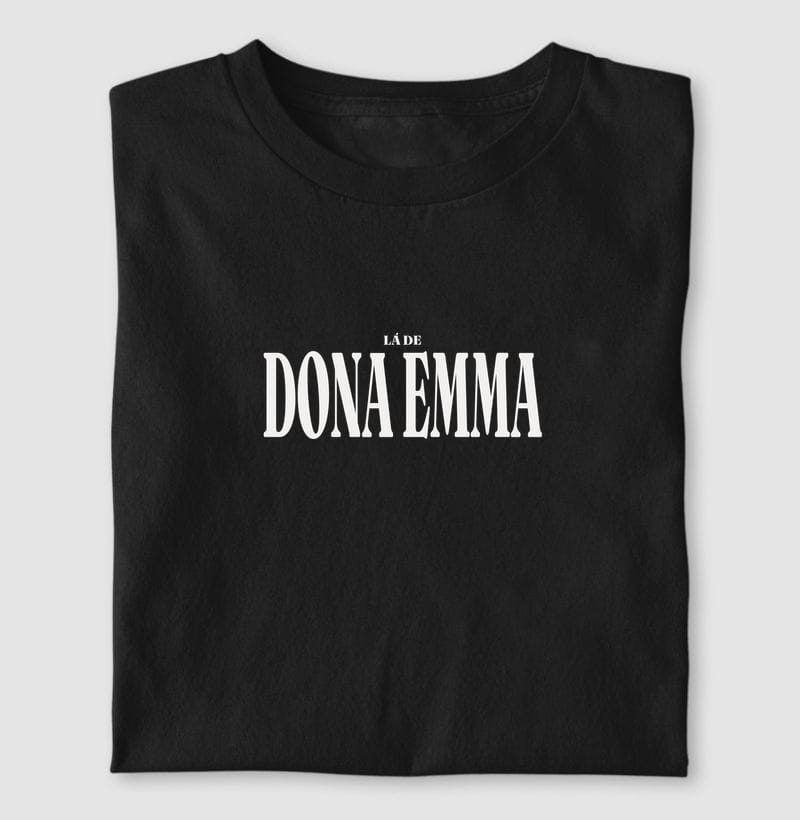 Camiseta Tipografia de Dona Emma