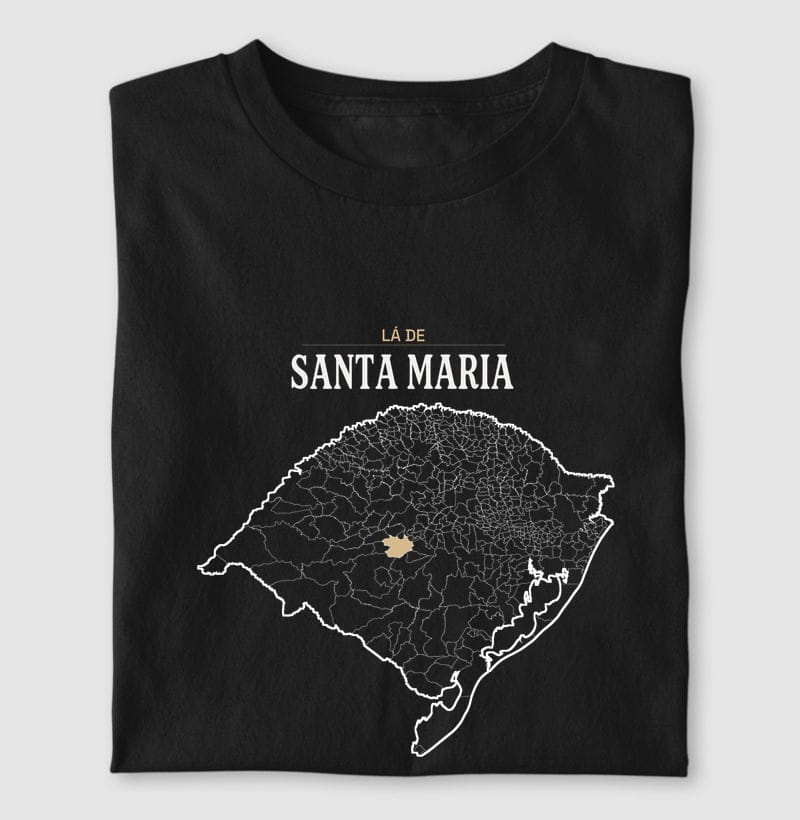 Camiseta Território de Santa Maria