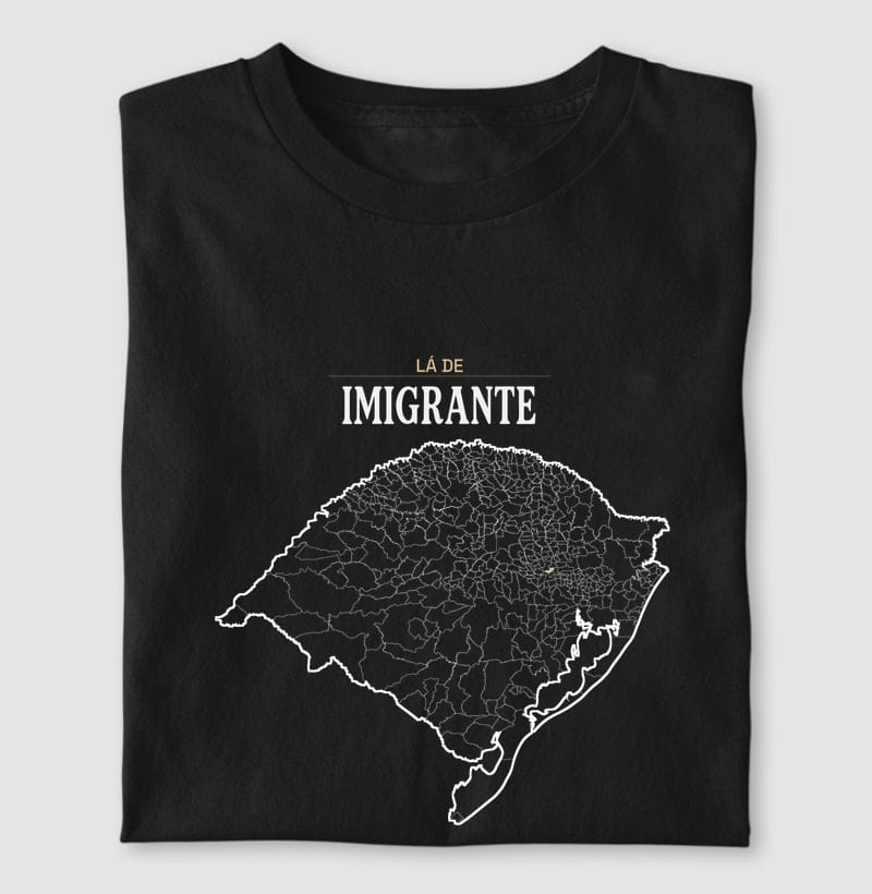 Camiseta Território de Imigrante