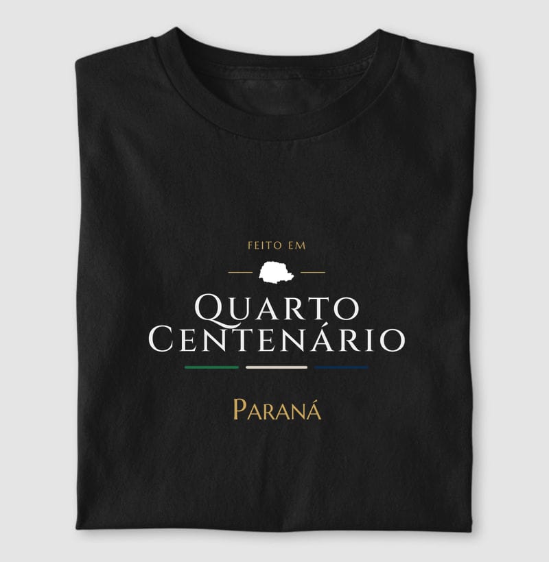 Camiseta Feito em de Quarto Centenário