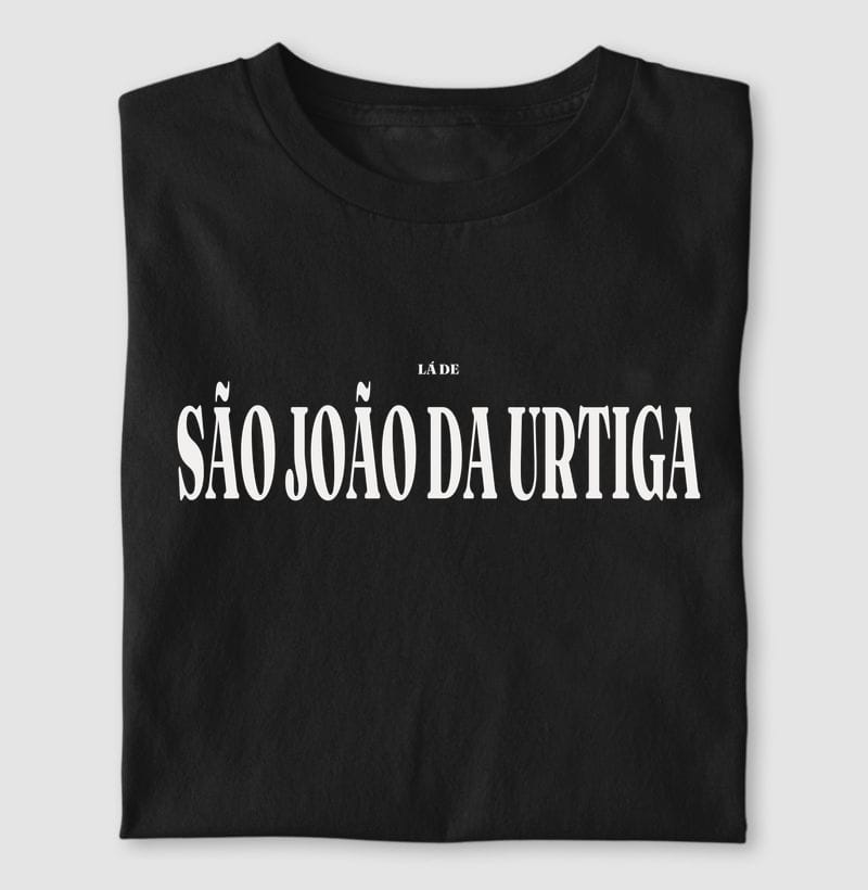 Camiseta Tipografia de São João da Urtiga