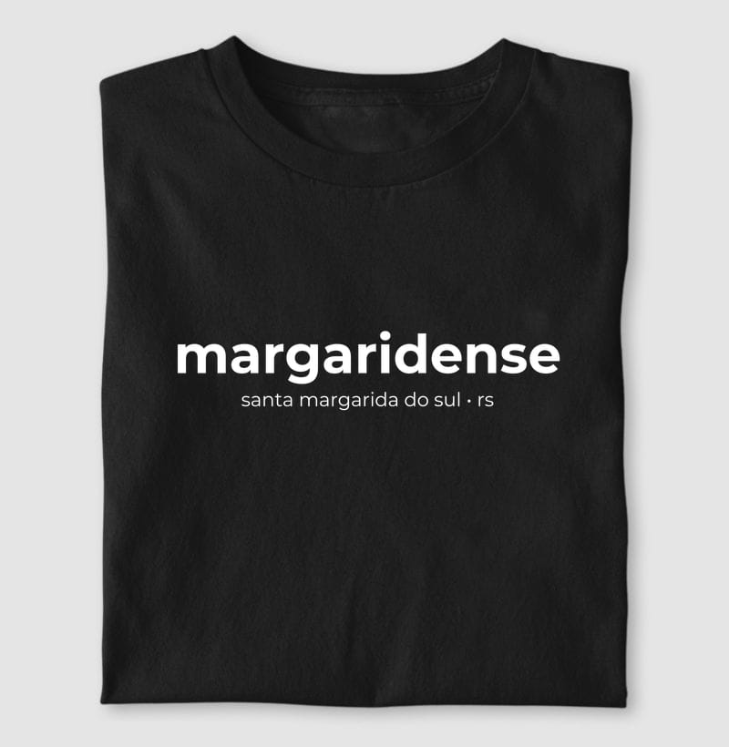 Camiseta Gentílico de Santa Margarida do Sul