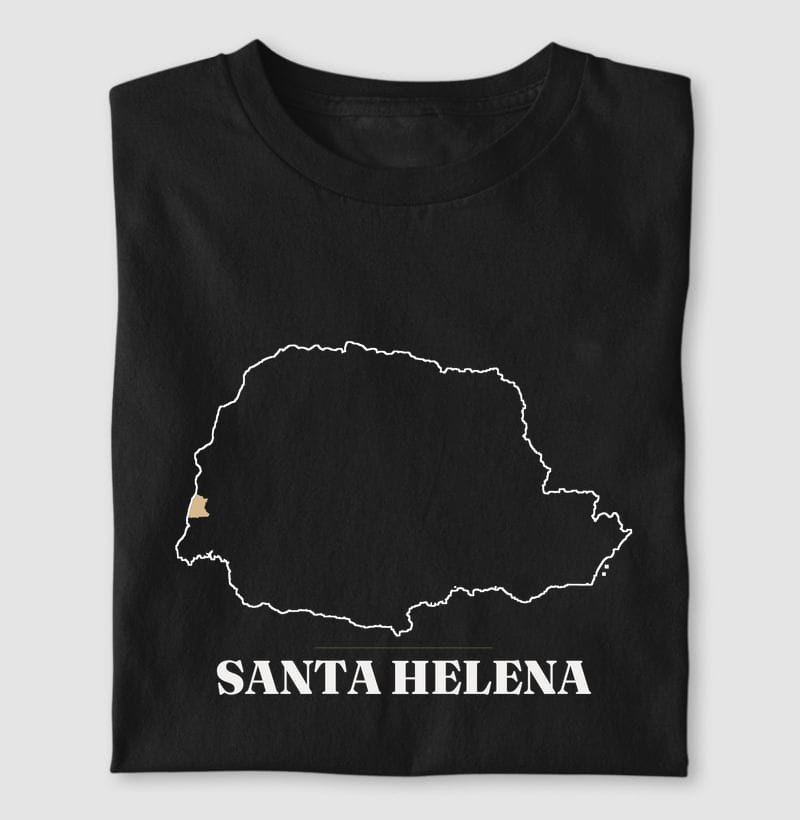 Camiseta Traço de Santa Helena