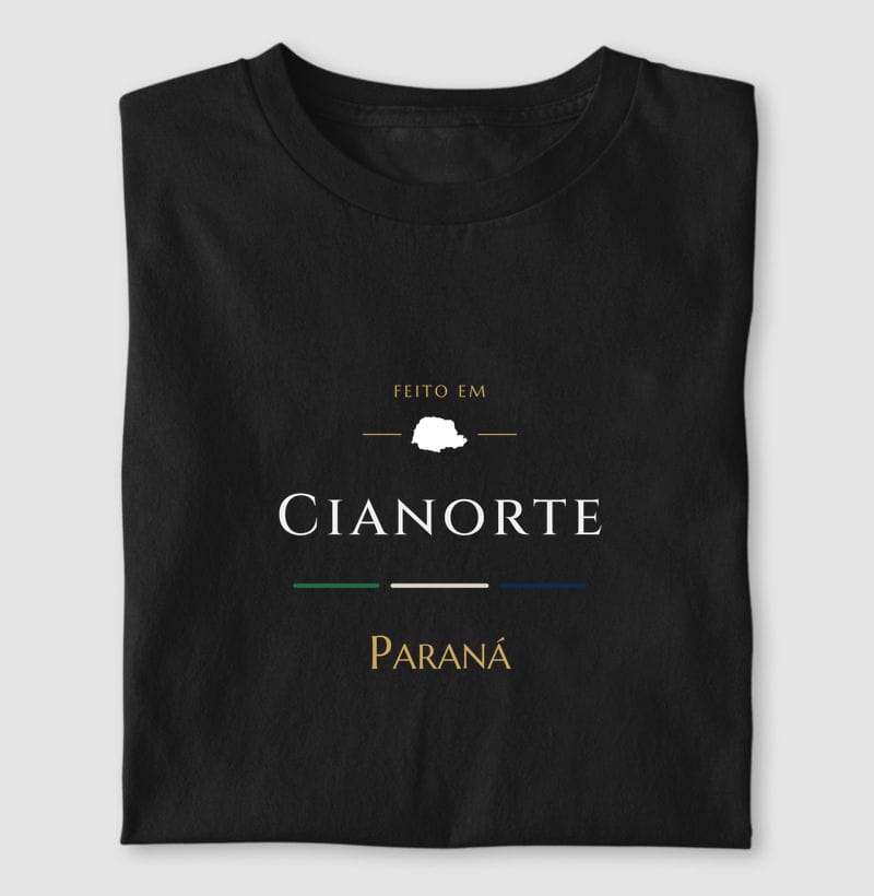 Camiseta Feito em de Cianorte