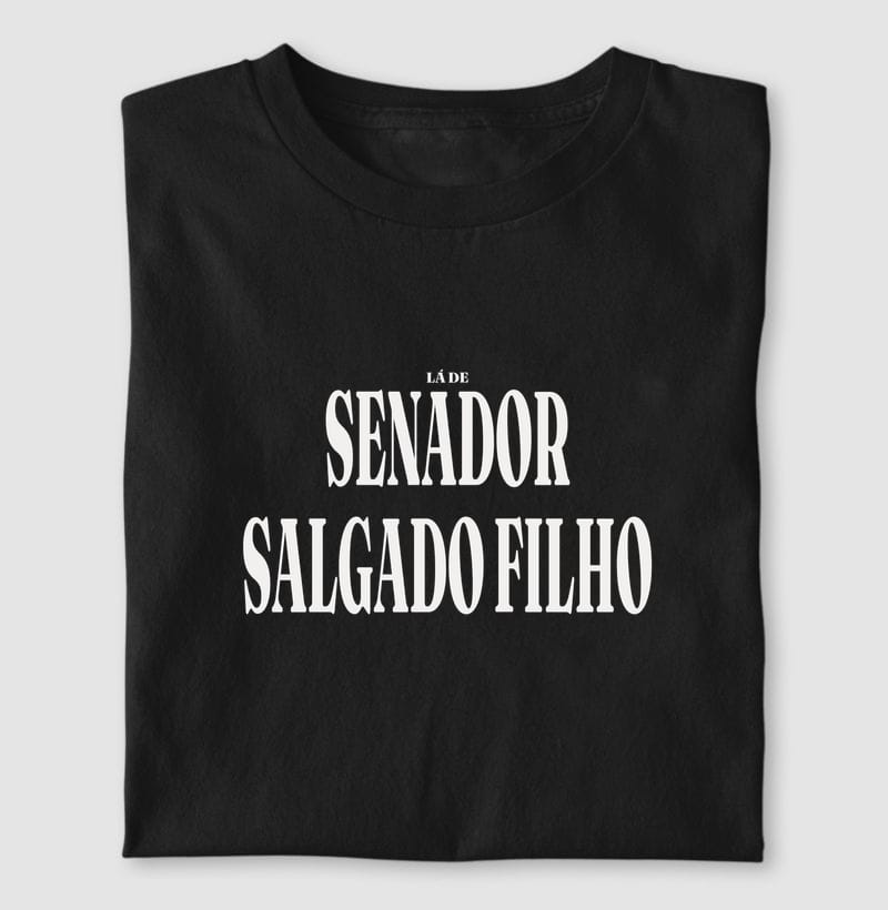 Camiseta Tipografia de Senador Salgado Filho