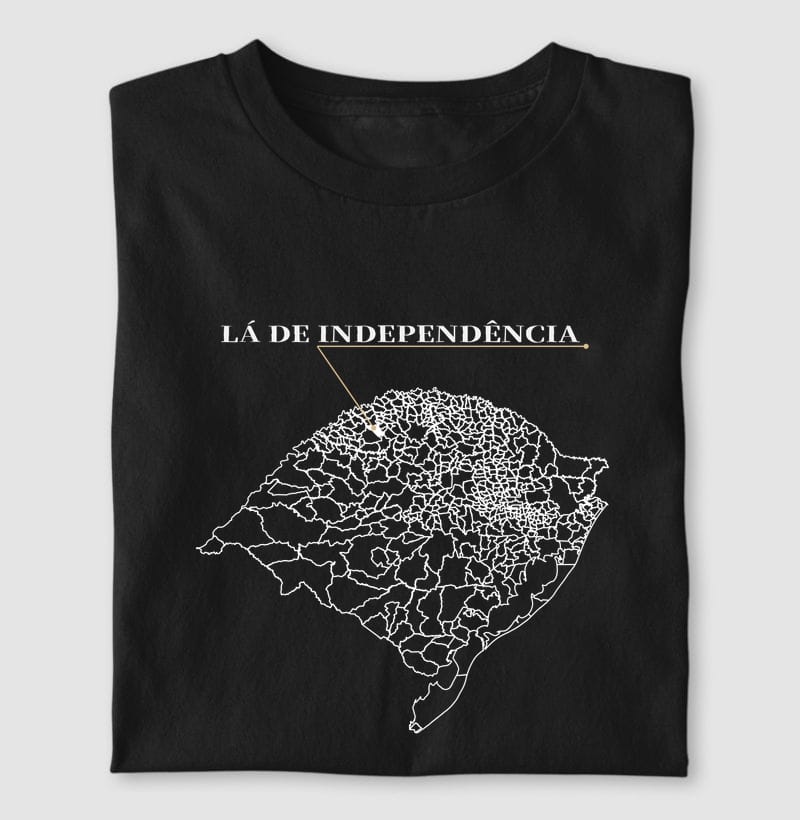 Camiseta Ponto de Origem de Independência