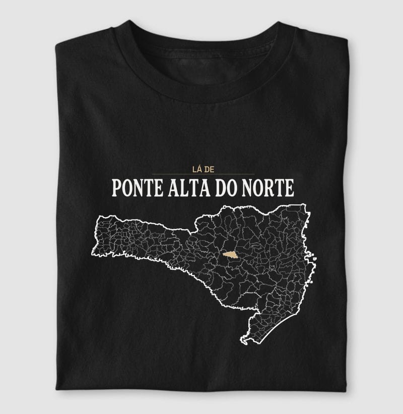 Camiseta Território de Ponte Alta do Norte