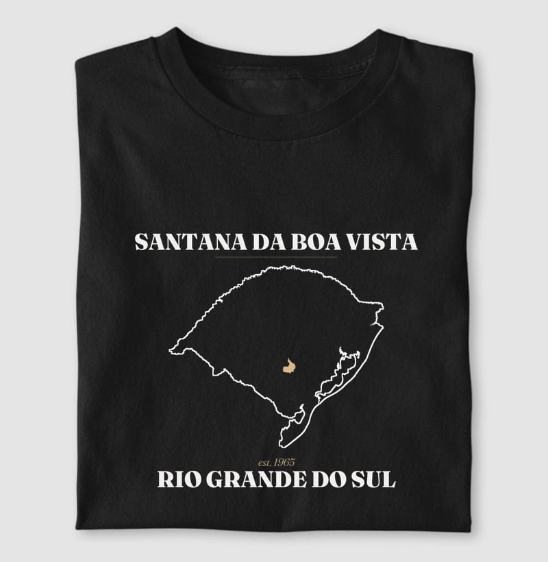 Camiseta Legado de Santana da Boa Vista