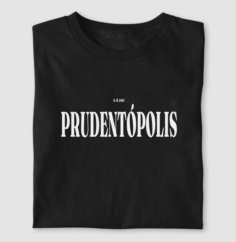 Camiseta Tipografia de Prudentópolis