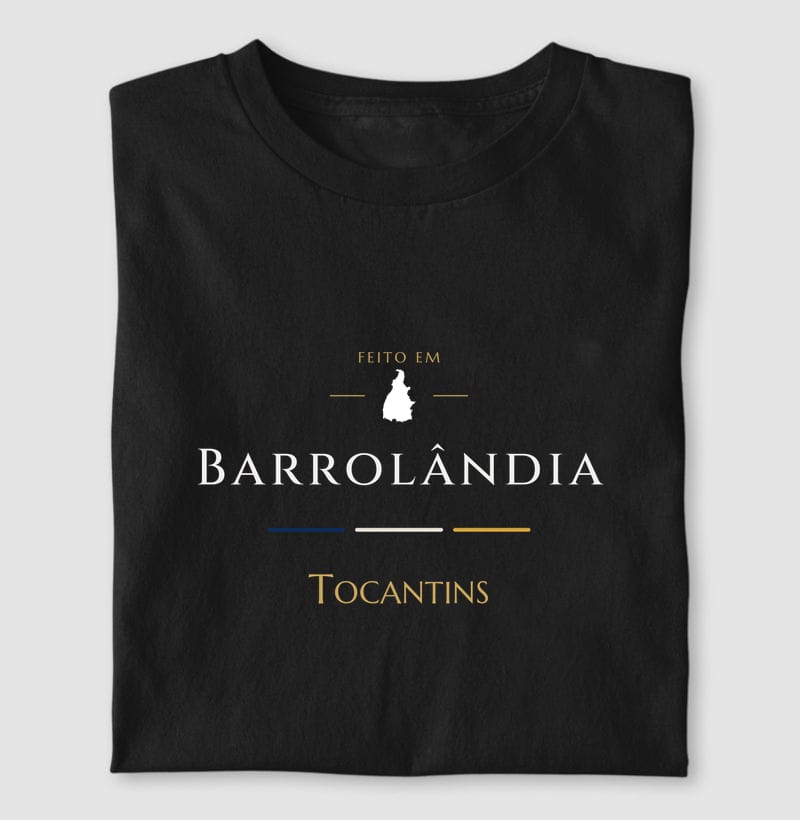 Camiseta Feito em de Barrolândia