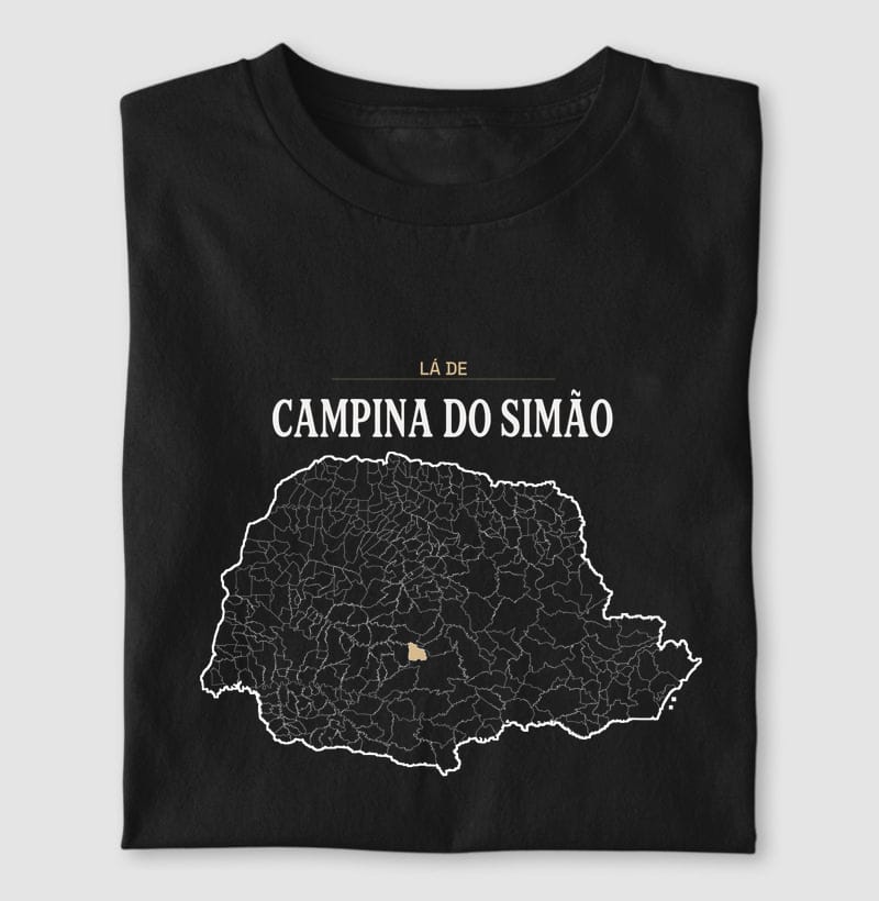 Camiseta Território de Campina do Simão
