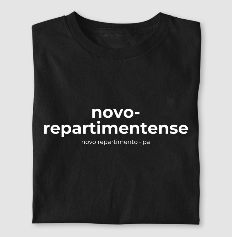 Camiseta Gentílico de Novo Repartimento