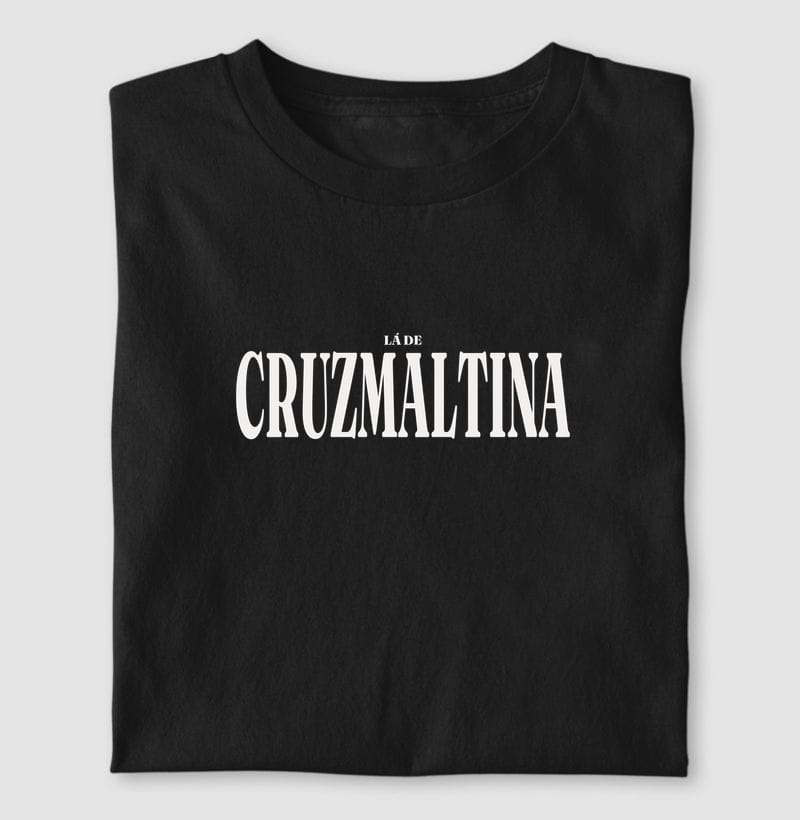 Camiseta Tipografia de Cruzmaltina