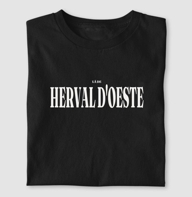 Camiseta Tipografia de Herval d'Oeste