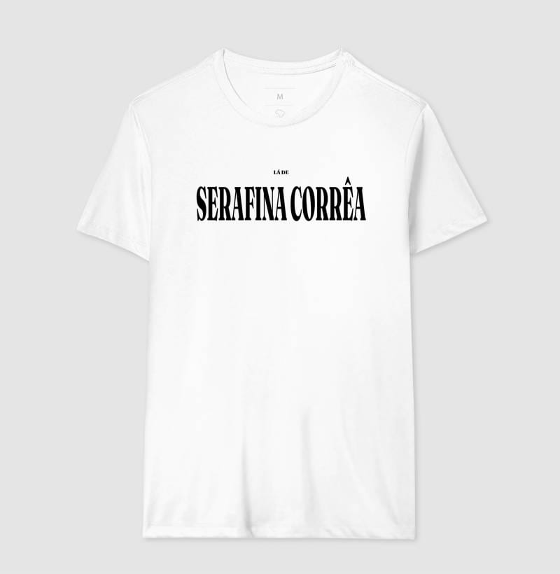Camiseta Tipografia de Serafina Corrêa