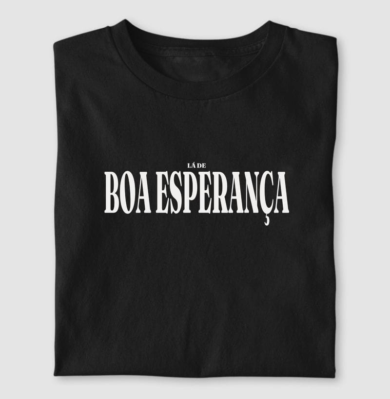 Camiseta Tipografia de Boa Esperança