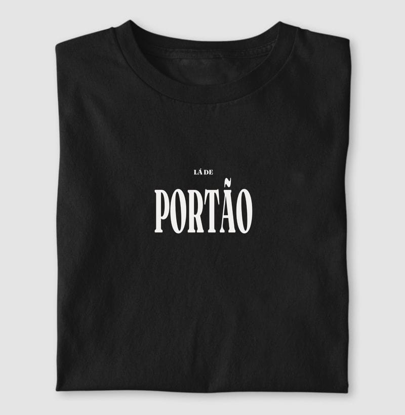 Camiseta Tipografia de Portão