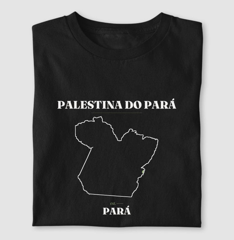 Camiseta Legado de Palestina do Pará