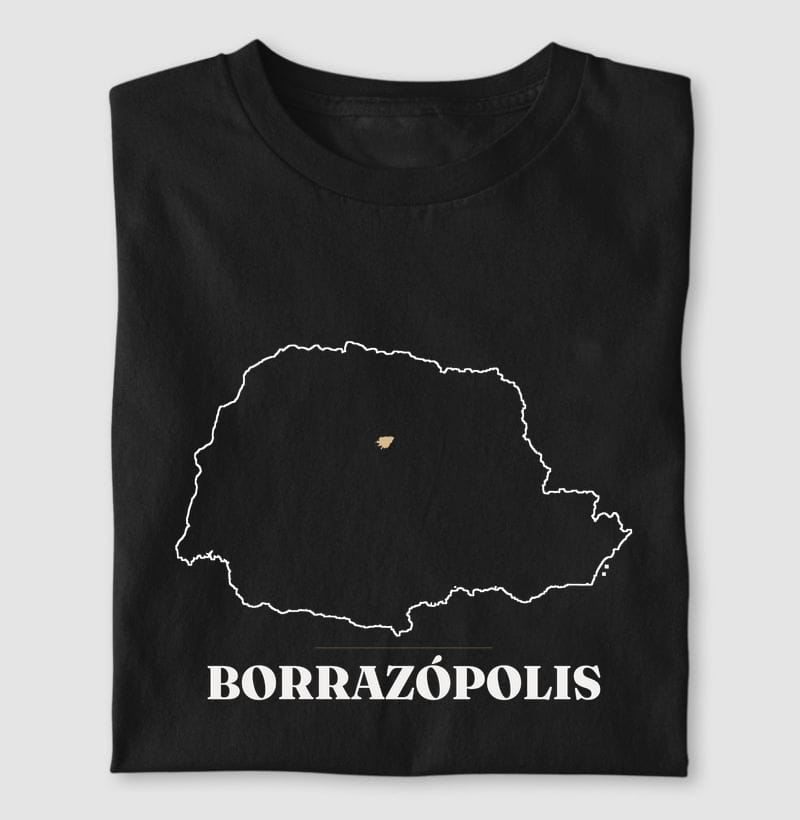 Camiseta Traço de Borrazópolis