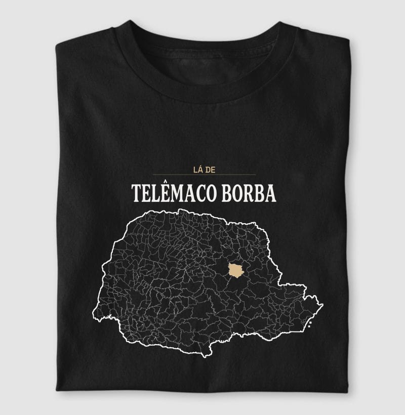 Camiseta Território de Telêmaco Borba