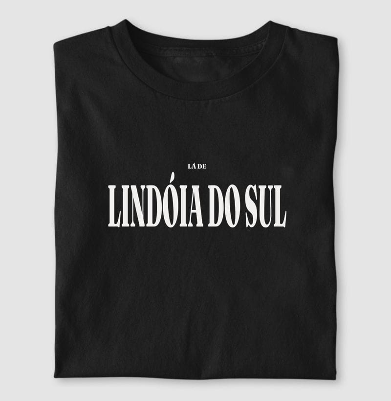 Camiseta Tipografia de Lindóia do Sul