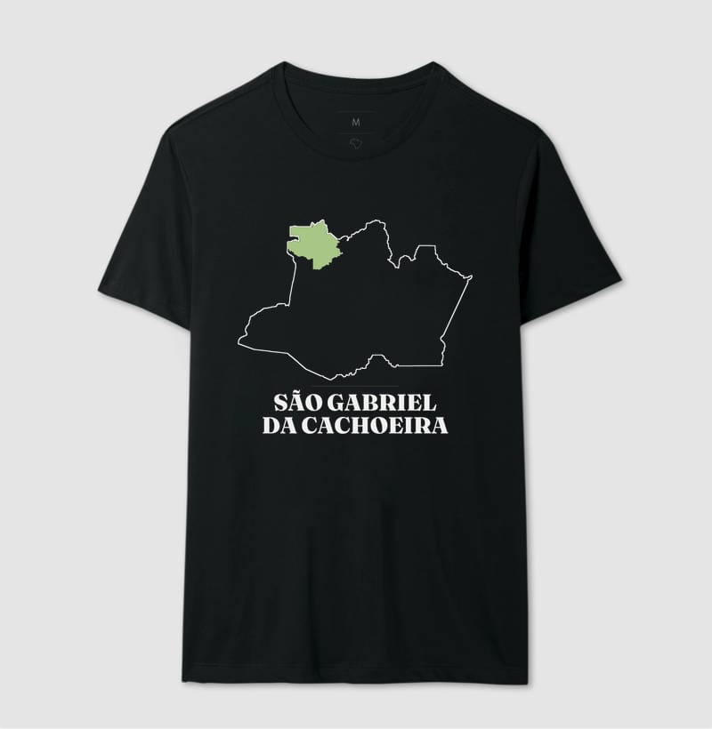 Camiseta Traço de São Gabriel da Cachoeira