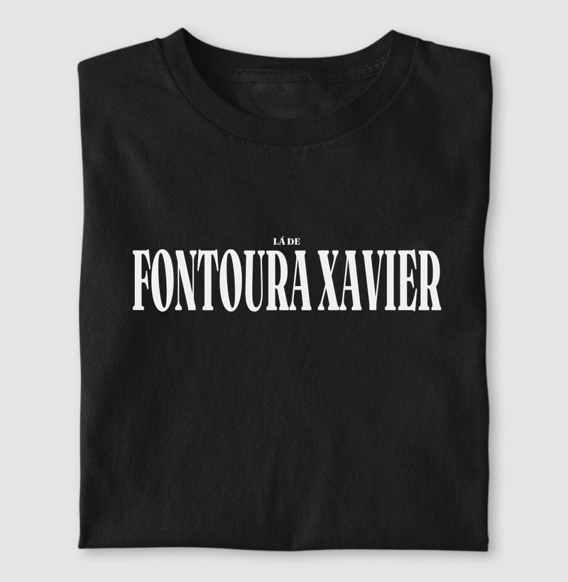 Camiseta Tipografia de Fontoura Xavier
