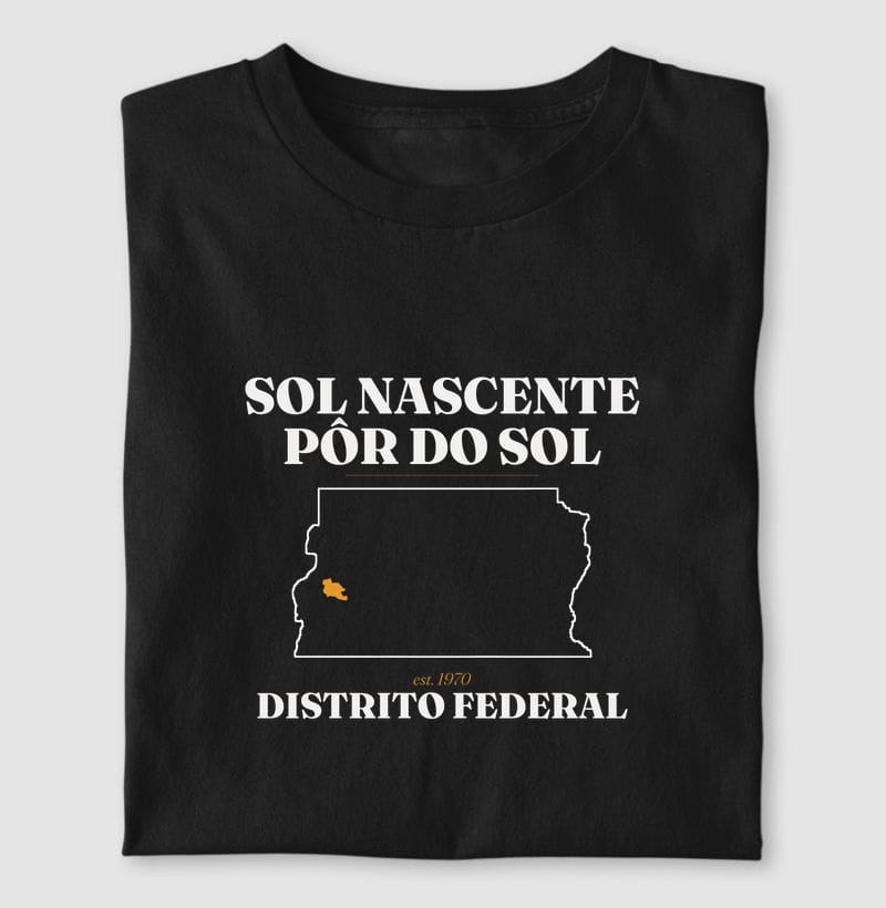 Camiseta Legado de Sol Nascente/Pôr do Sol