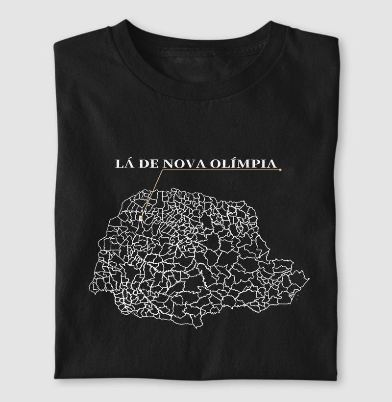 Camiseta Ponto de Origem de Nova Olímpia