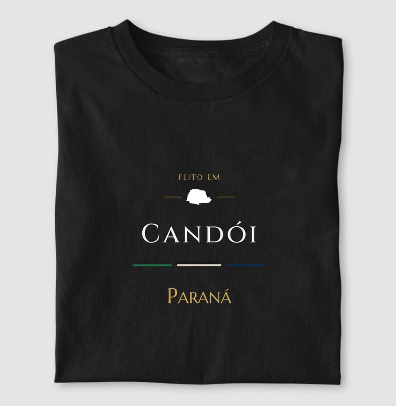 Camiseta Feito em de Candói