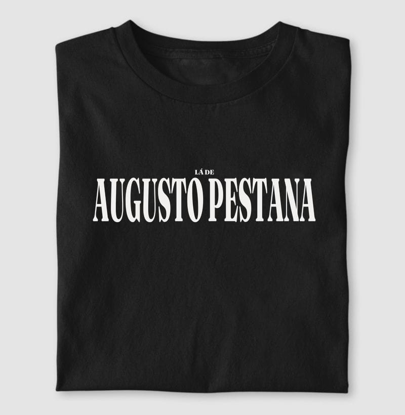 Camiseta Tipografia de Augusto Pestana