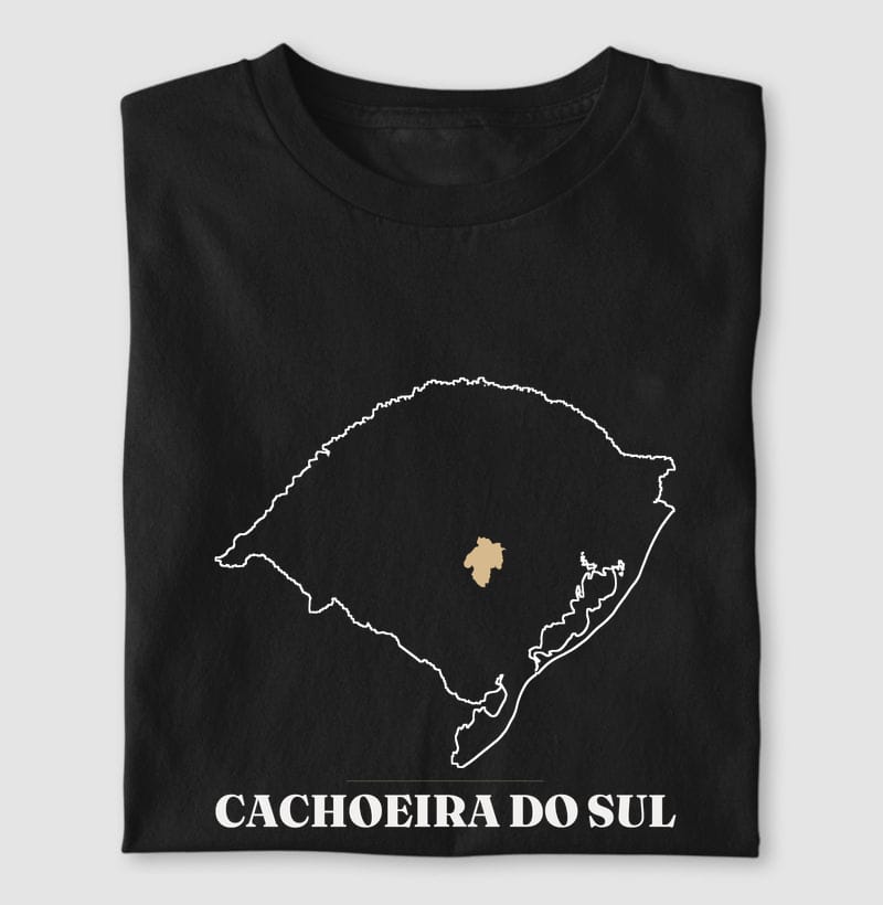 Camiseta Traço de Cachoeira do Sul