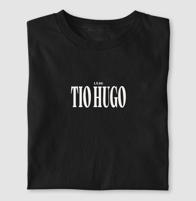 Camiseta Tipografia de Tio Hugo