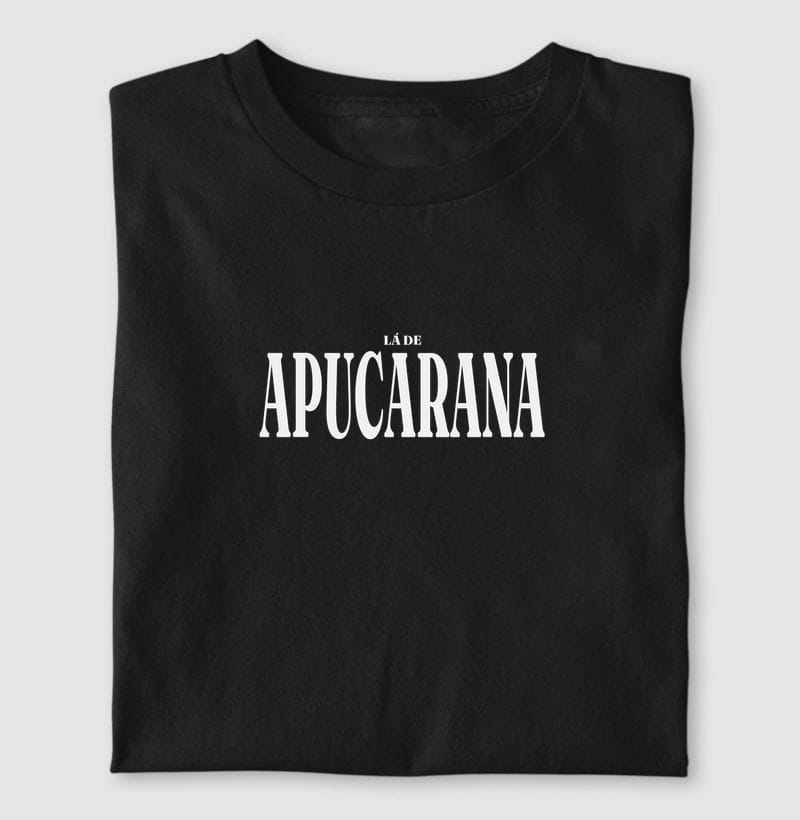 Camiseta Tipografia de Apucarana