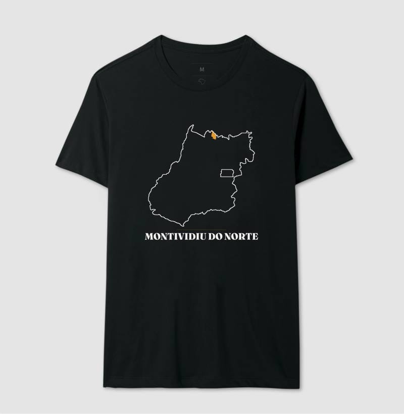 Camiseta Traço de Montividiu do Norte