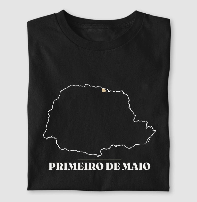 Camiseta Traço de Primeiro de Maio