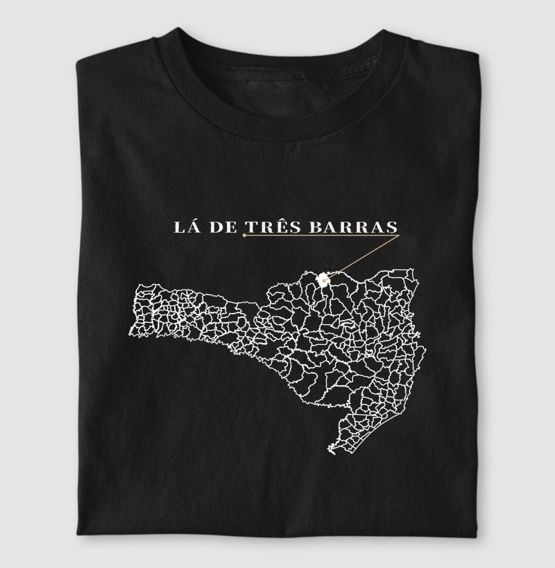 Camiseta Ponto de Origem de Três Barras