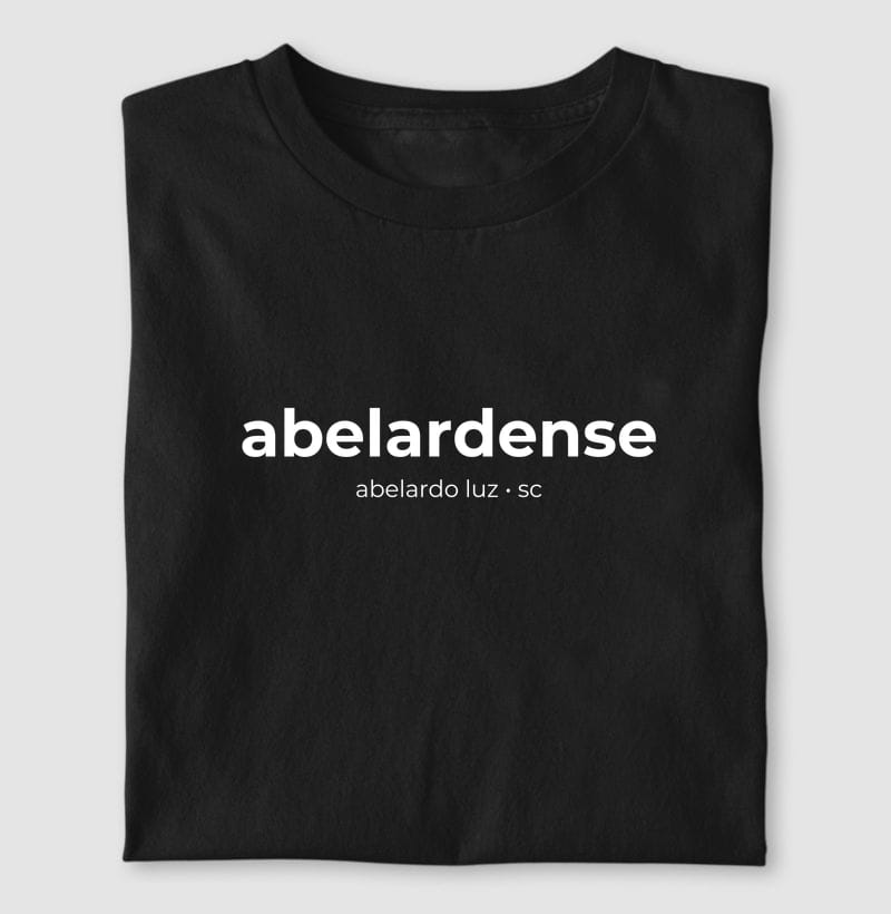 Camiseta Gentílico de Abelardo Luz