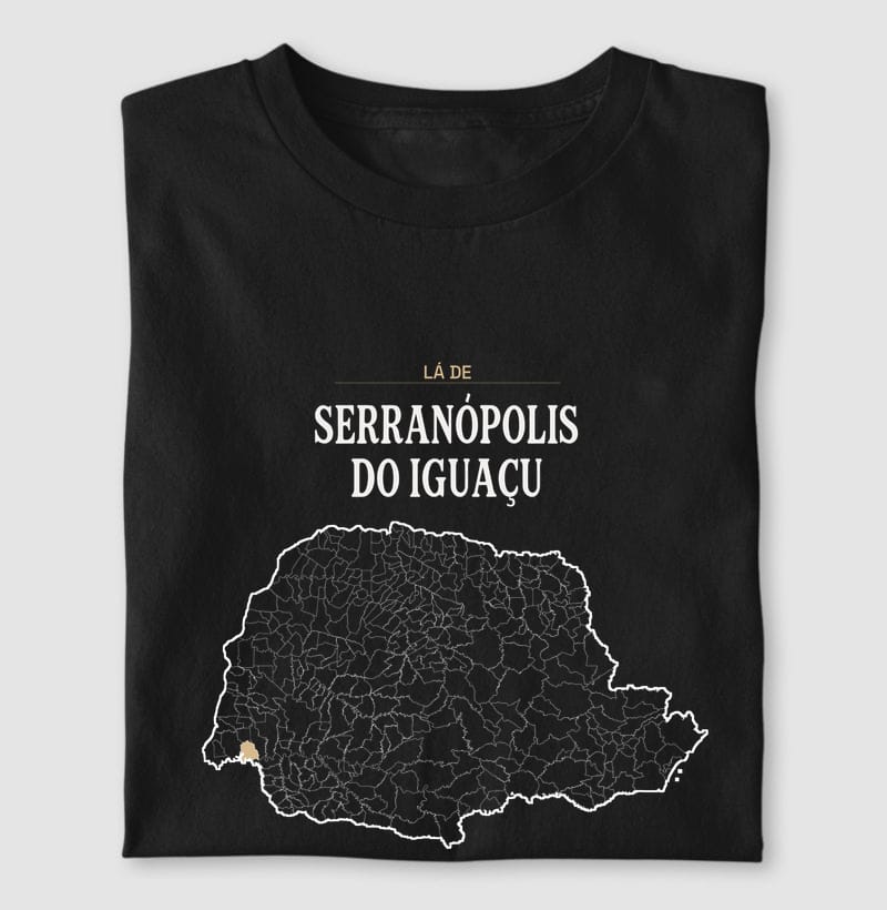 Camiseta Território de Serranópolis do Iguaçu