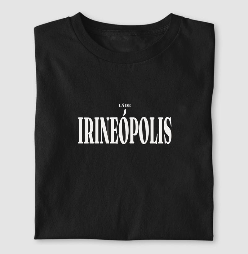 Camiseta Tipografia de Irineópolis