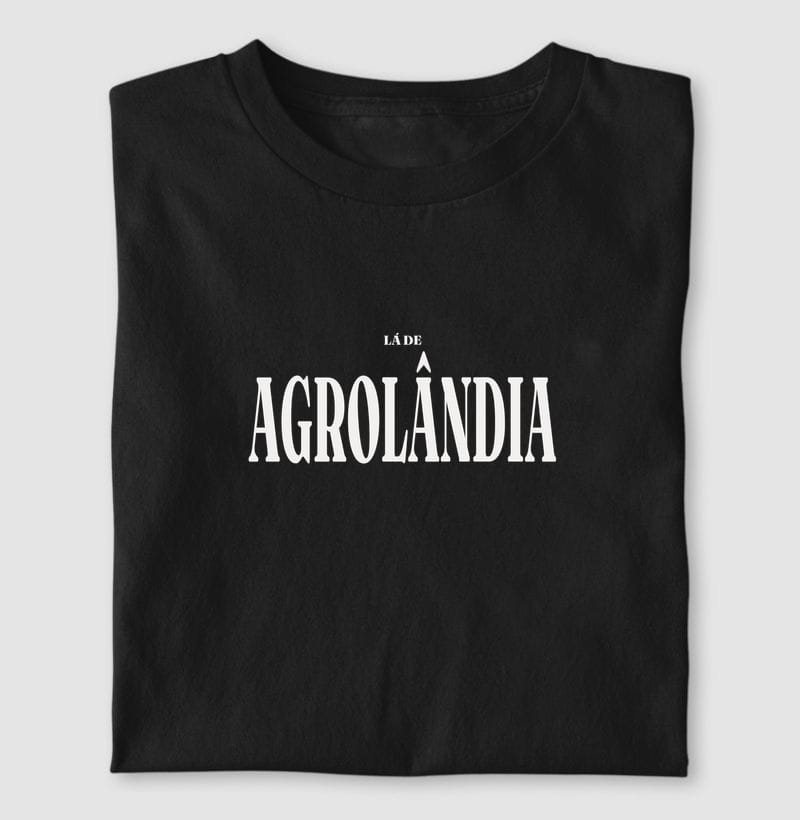 Camiseta Tipografia de Agrolândia