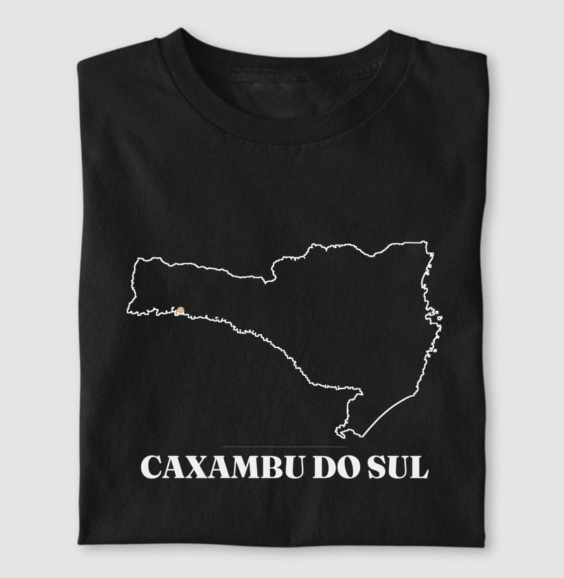 Camiseta Traço de Caxambu do Sul