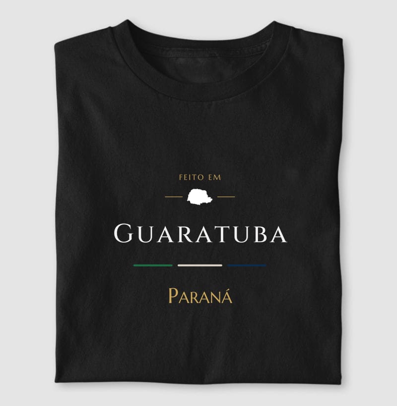 Camiseta Feito em de Guaratuba