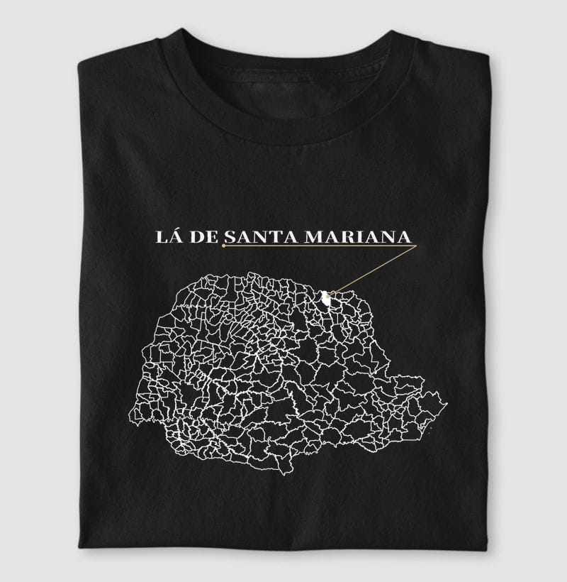 Camiseta Ponto de Origem de Santa Mariana